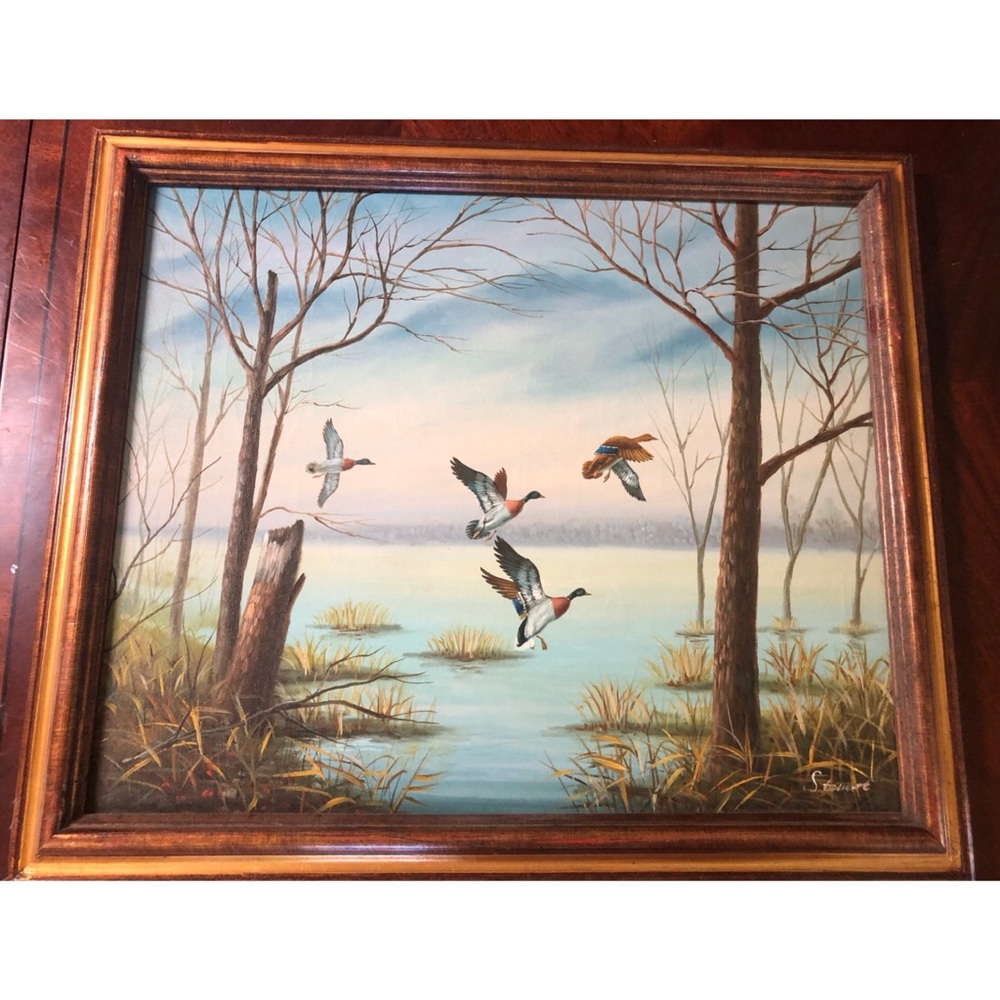 Original duck painting